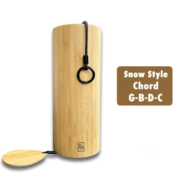 ⁦Outdoor Garden Home Decor Meditation Relax Bamboo Wood Wind Chimes⁩ - الصورة ⁦6⁩