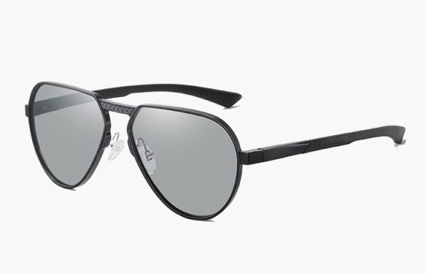 ⁦All-aluminum-magnesium Alloy Glasses Polarized Large Frame Glasses⁩ - الصورة ⁦10⁩