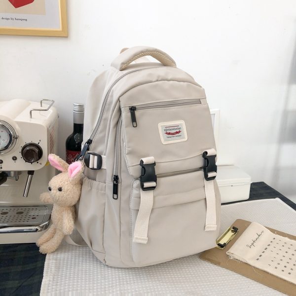 ⁦Women's Fashion Simple Large Capacity Backpack⁩ - الصورة ⁦3⁩