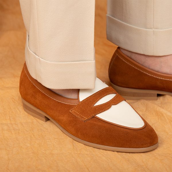 ⁦Summer Casual Leather Shoes For Men⁩ - الصورة ⁦3⁩