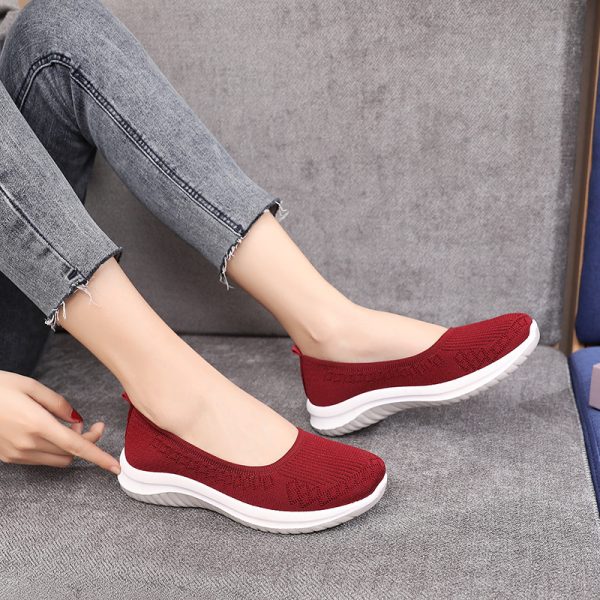 ⁦Women's Cloth Shoes Breathable Soft Bottom Comfortable⁩ - الصورة ⁦2⁩