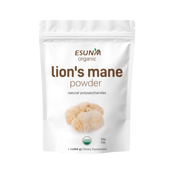 ⁦Food Health Organic Lion Bristle Mushroom Powder⁩ - الصورة ⁦6⁩
