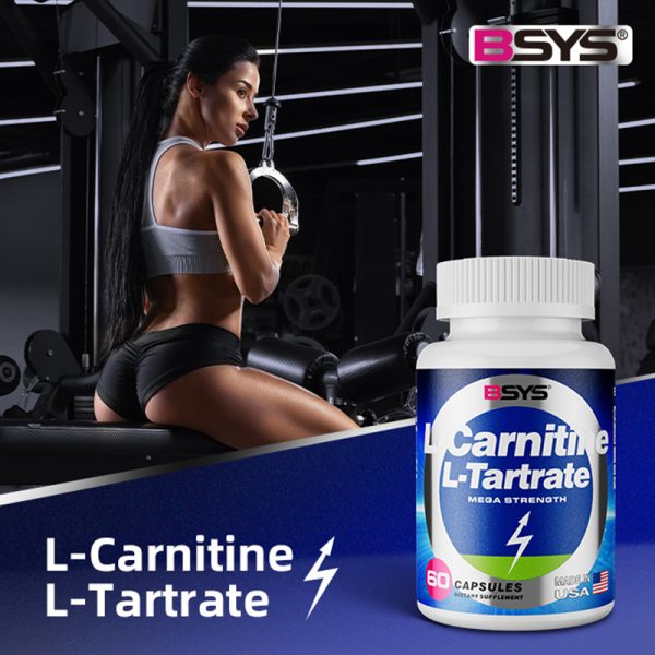 ⁦BSYS L-Carnitine L-Tartrate 60's⁩ - الصورة ⁦6⁩