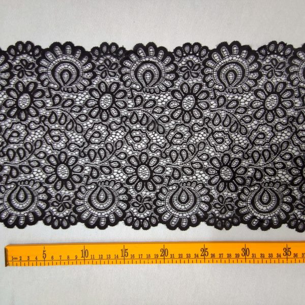 ⁦23cm Wide Bilateral Lace Fabric Clothing Accessories⁩ - الصورة ⁦5⁩