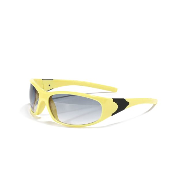 ⁦Sunglasses Female Ins Future Technology Sense Sun⁩ - الصورة ⁦3⁩