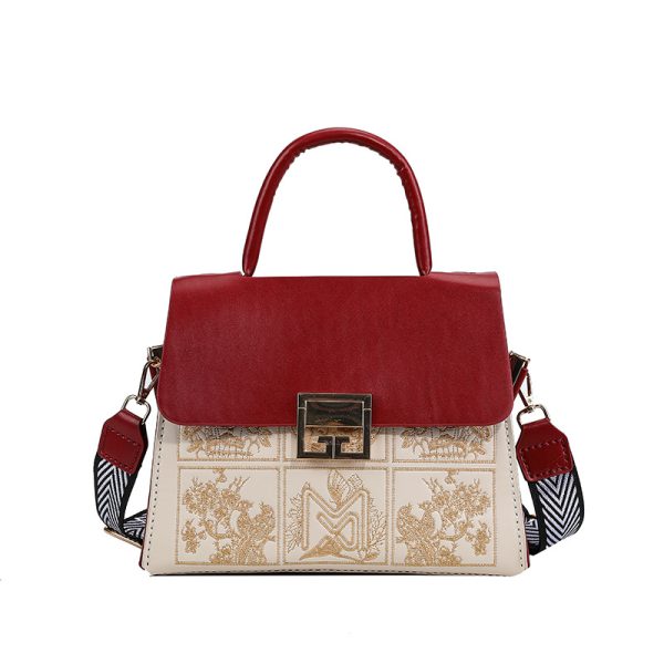 ⁦Women's Diy Handmade Knitted Messenger Bag⁩ - الصورة ⁦6⁩