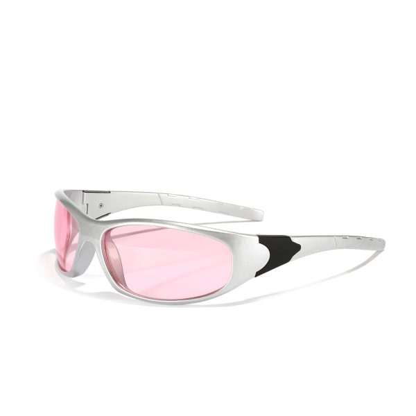 ⁦Sunglasses Female Ins Future Technology Sense Sun⁩ - الصورة ⁦8⁩