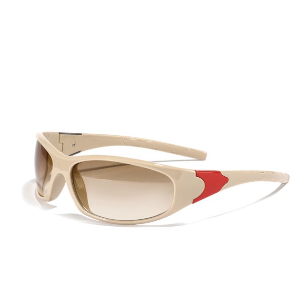 ⁦Sunglasses Female Ins Future Technology Sense Sun⁩ - الصورة ⁦6⁩