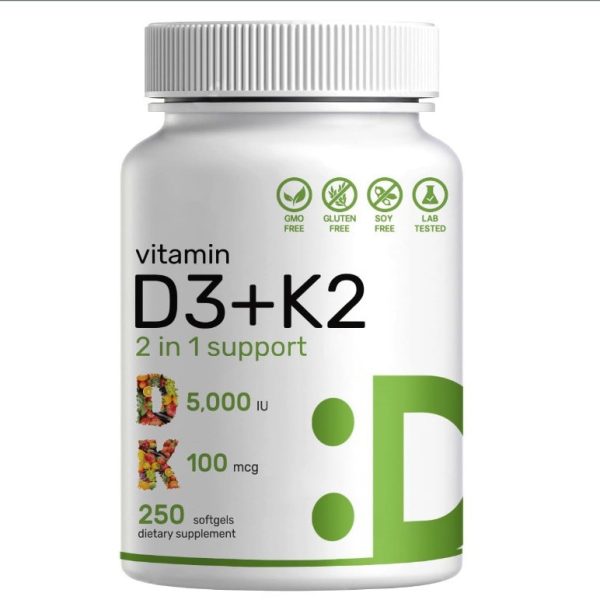 ⁦Vitamin D3 K2 Soft Capsules⁩ - الصورة ⁦7⁩