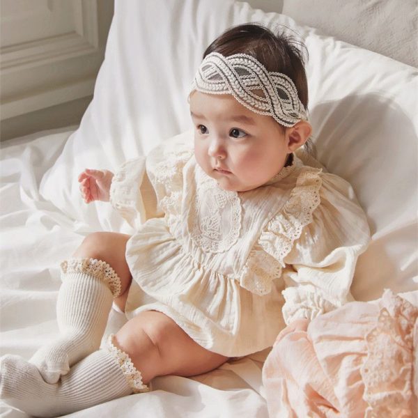 ⁦Bow Hair Band Cute Super Cute Accessories Baby Girl Hair Accessories Headdress⁩ - الصورة ⁦2⁩