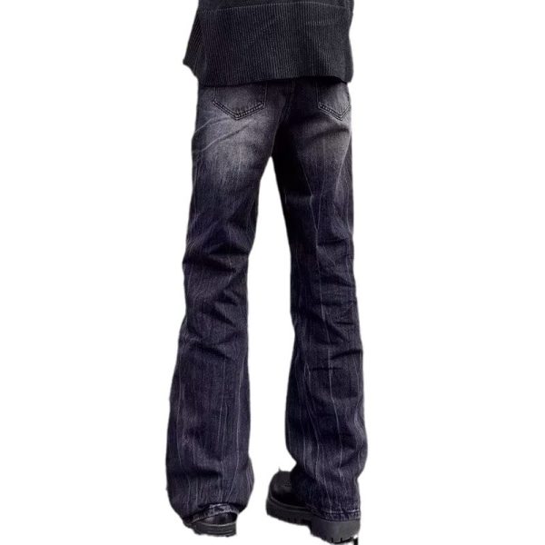 ⁦Jeans Retro Loose Men And Women Straight⁩ - الصورة ⁦5⁩