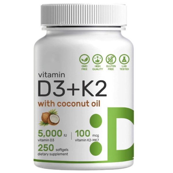 ⁦Vitamin D3 K2 Soft Capsules⁩ - الصورة ⁦8⁩