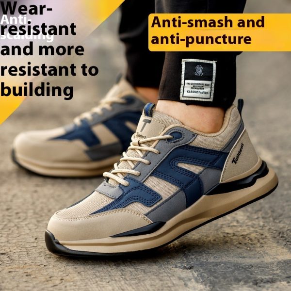 ⁦Summer Breathable Safety Shoes For Men⁩ - الصورة ⁦5⁩