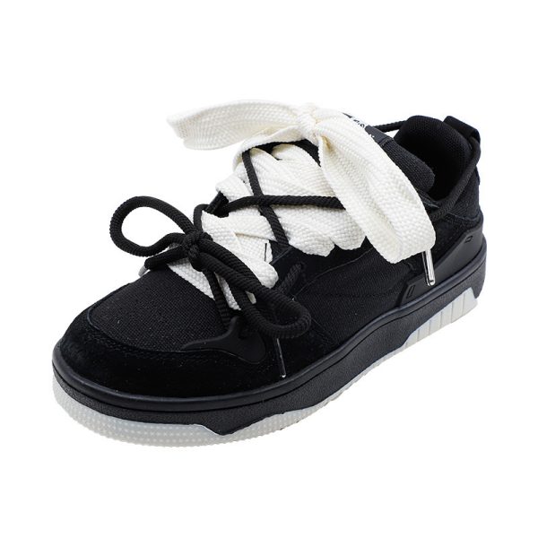 ⁦Women's Canvas Face Panda Casual Board Shoes⁩ - الصورة ⁦6⁩