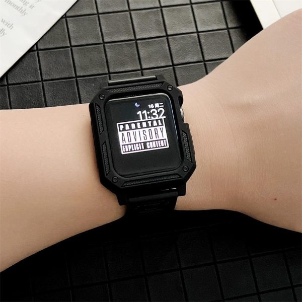 ⁦Applicable Military Anti-fall Modified Watch 6789se Case Integrated Strap⁩ - الصورة ⁦9⁩