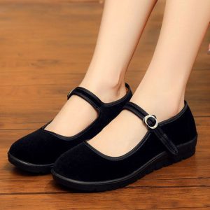 Softsoled Nonslip Middleaged And Elderly Casual Cloth Shoes
