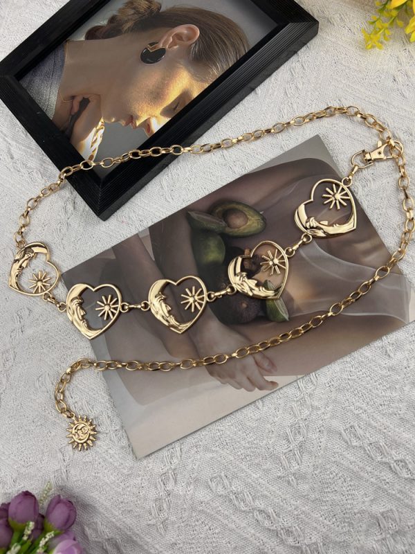 ⁦Love Metal Waist Chain Accessories For Women⁩ - الصورة ⁦3⁩