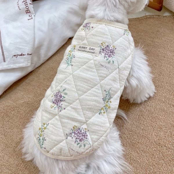 ⁦Pet Clothes Cotton-padded Clothes Home Clothes⁩ - الصورة ⁦5⁩