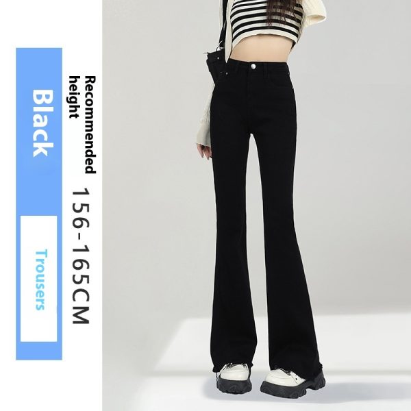 ⁦Black Weila Jeans For Women⁩ - الصورة ⁦6⁩