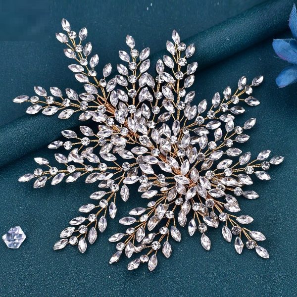 ⁦Wedding Dress Accessories Updo Hair Band⁩ - الصورة ⁦3⁩