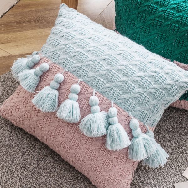 ⁦Braided Pillow Travel Office Accessories⁩ - الصورة ⁦10⁩