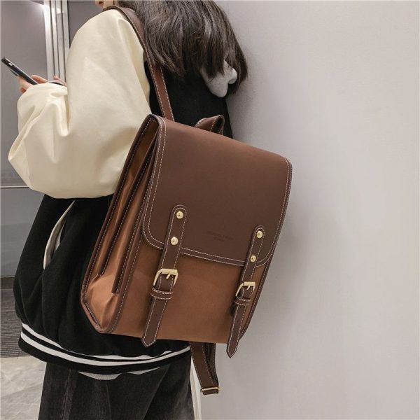 ⁦Women's Fashion Backpack Large Capacity Versatile⁩ - الصورة ⁦2⁩