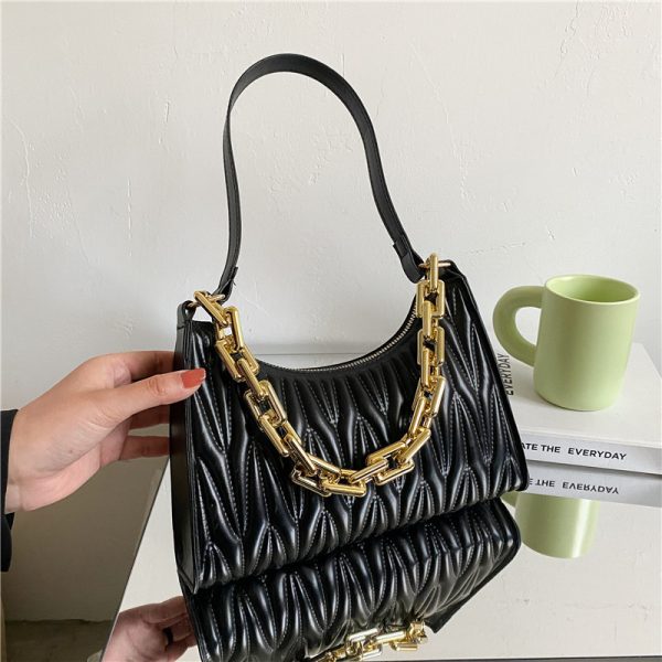 ⁦Fashion Acrylic Chain Underarm Bag⁩ - الصورة ⁦10⁩