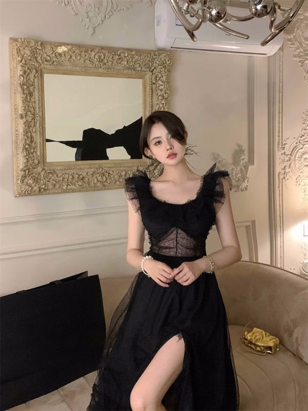 ⁦Fashion Slit Tank Top Dress Women⁩ - الصورة ⁦4⁩