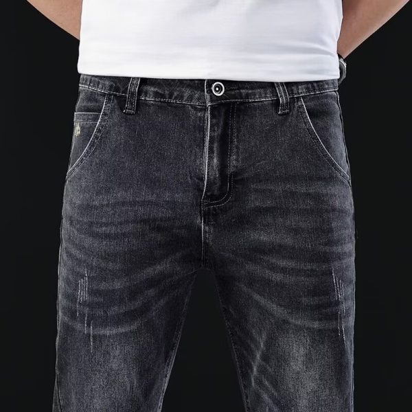⁦Summer Thin Stretch Jeans For Men⁩ - الصورة ⁦4⁩