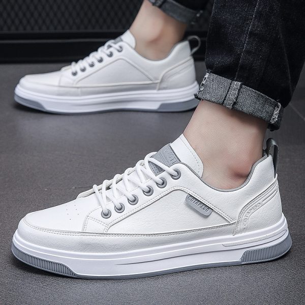 ⁦Men Sneakers Running Shoes Fashion Outdoor Sports Flats Shoes⁩ - الصورة ⁦2⁩