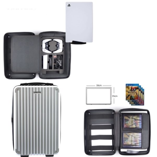 ⁦Storage Box Free Base Hard Shell Thickened Protection Pack Portable Full Set Of Accessories⁩ - الصورة ⁦8⁩