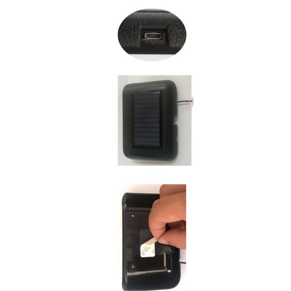⁦Solar Luminous Car Clock Car High-precision Electronic Watch Car Electronic Clock Wiring Free With Car Start⁩ - الصورة ⁦8⁩