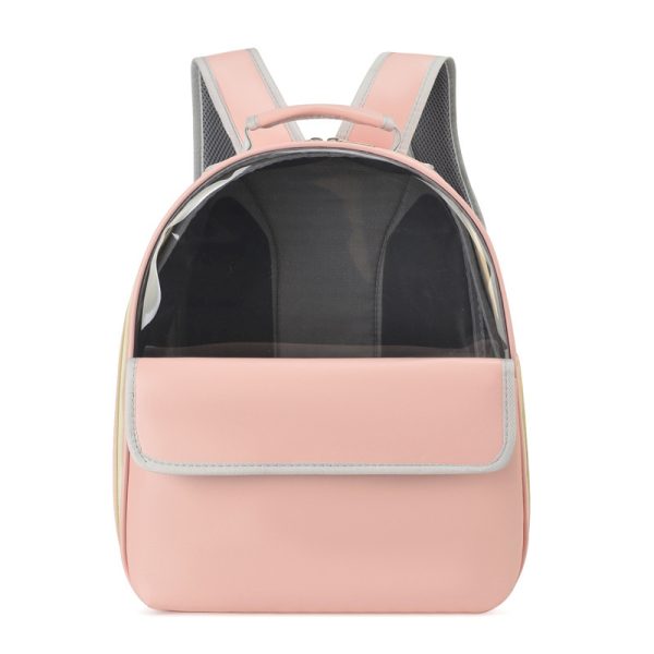 ⁦Breathable Outdoor Cat Bag Visual Transparent Backpack⁩ - الصورة ⁦5⁩