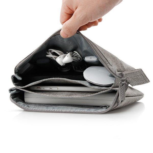 ⁦Storage Bag Data Cable Power Bank Mobile Hard Drive Accessories Finishing⁩ - الصورة ⁦2⁩