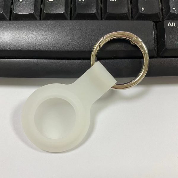 ⁦Suitable For Airtag Locator Tracker Anti-lost Keychain Waterproof Silicone Protective Case⁩ - الصورة ⁦10⁩