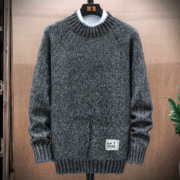 ⁦Teenagers Wear Knitted Sweater Tops And Bottoming Shirts⁩ - الصورة ⁦8⁩