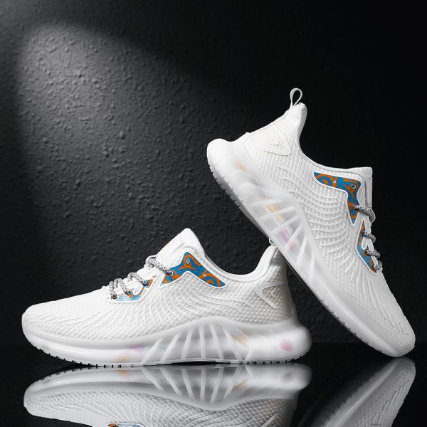 ⁦Men Breathable Casual Fly Woven Shoes⁩ - الصورة ⁦2⁩