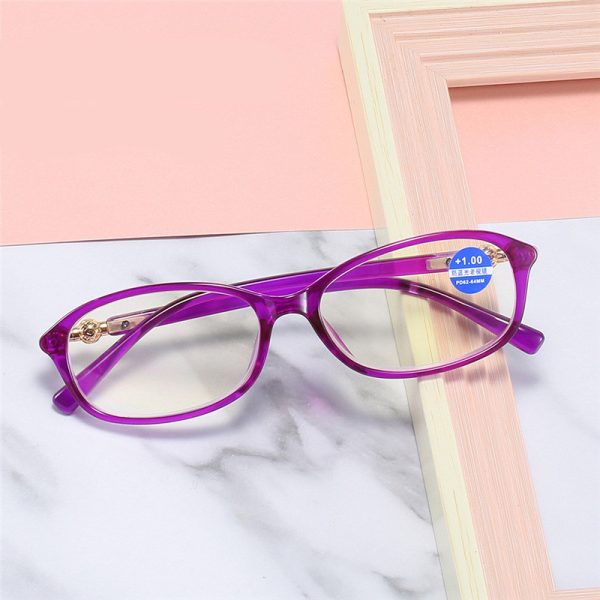 ⁦Business Elderly Old Light Far Vision Glasses Elegant Reading Glasses⁩ - الصورة ⁦2⁩