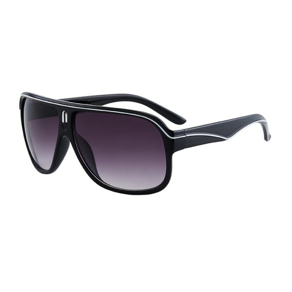 ⁦Sunglasses Large Frame Outdoor Sports Sunglasses Men And Women Same Style⁩ - الصورة ⁦2⁩