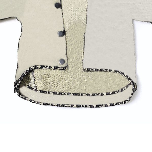 ⁦Dog Clothes Denim Clothes Puppy Pet Clothes⁩ - الصورة ⁦2⁩