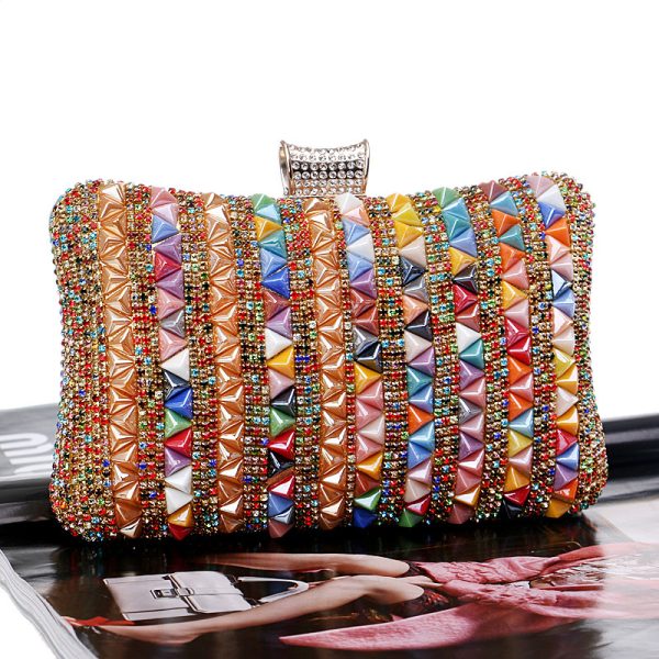 ⁦Women's Fashion High-end Banquet Clutch⁩ - الصورة ⁦8⁩