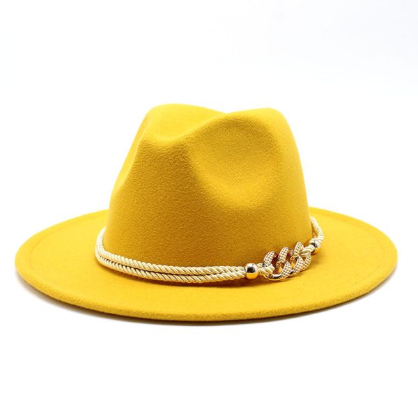 ⁦Women's Fedora Hats British Vintage Accessories⁩ - الصورة ⁦3⁩