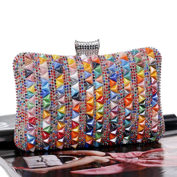 ⁦Women's Fashion High-end Banquet Clutch⁩ - الصورة ⁦9⁩