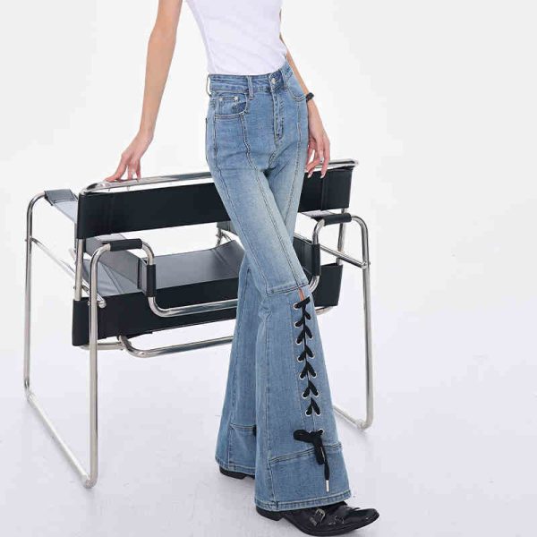 ⁦Women's Skinny Jeans High Waist Casual Pants⁩ - الصورة ⁦2⁩