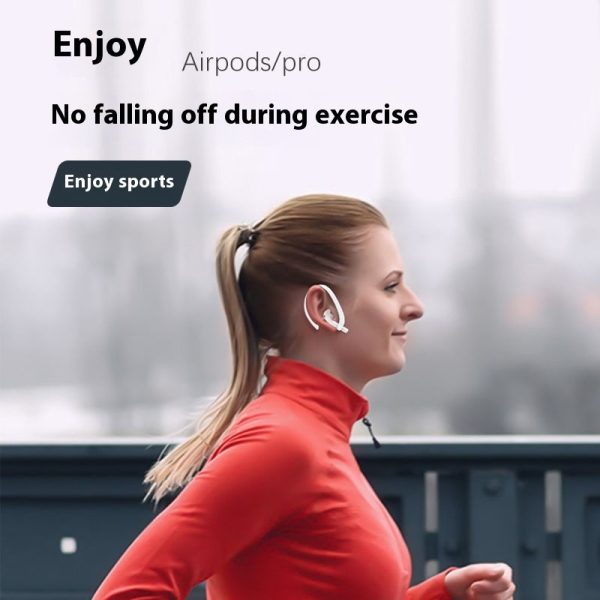 ⁦Bluetooth Wireless Headset Universal Sports Accessories Anti-lost Anti-drop Ear Hanging⁩ - الصورة ⁦2⁩