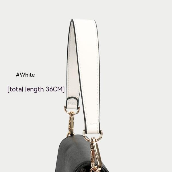 ⁦Bucket Bag Short Leather Shoulder Strap Accessories⁩ - الصورة ⁦3⁩