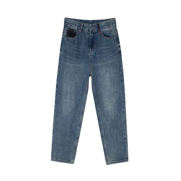 ⁦Autumn And Winter High Waist Harem Jeans Women⁩ - الصورة ⁦5⁩