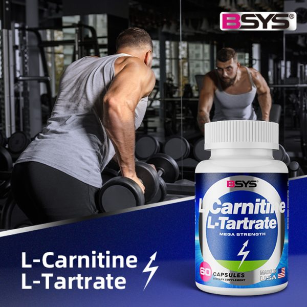 ⁦BSYS L-Carnitine L-Tartrate 60's⁩ - الصورة ⁦9⁩