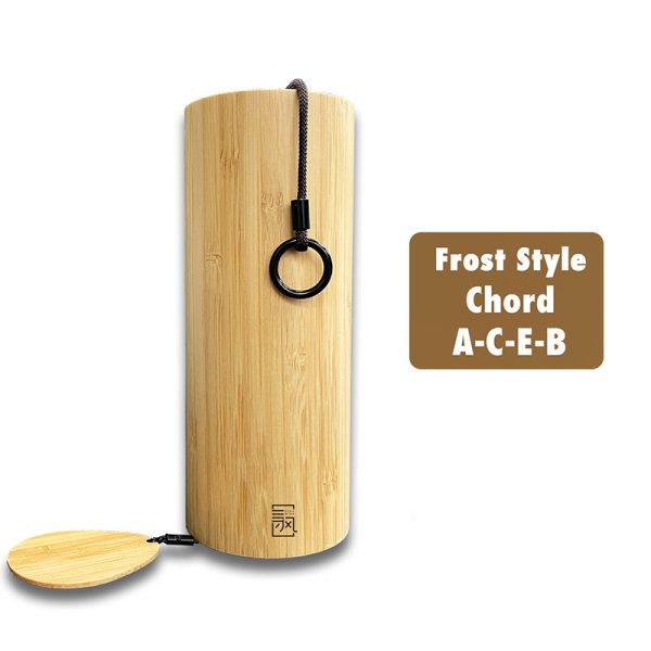 ⁦Outdoor Garden Home Decor Meditation Relax Bamboo Wood Wind Chimes⁩ - الصورة ⁦4⁩