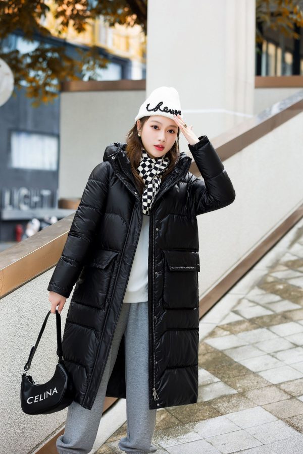 ⁦Women's Winter Korean Style Fashion Mid-length Warm⁩ - الصورة ⁦8⁩